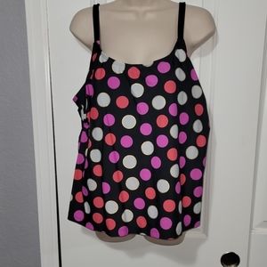 Beach Diva tankini size 18W.